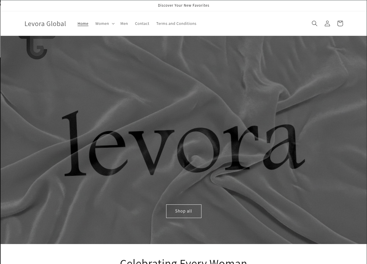 Levora Global hero image